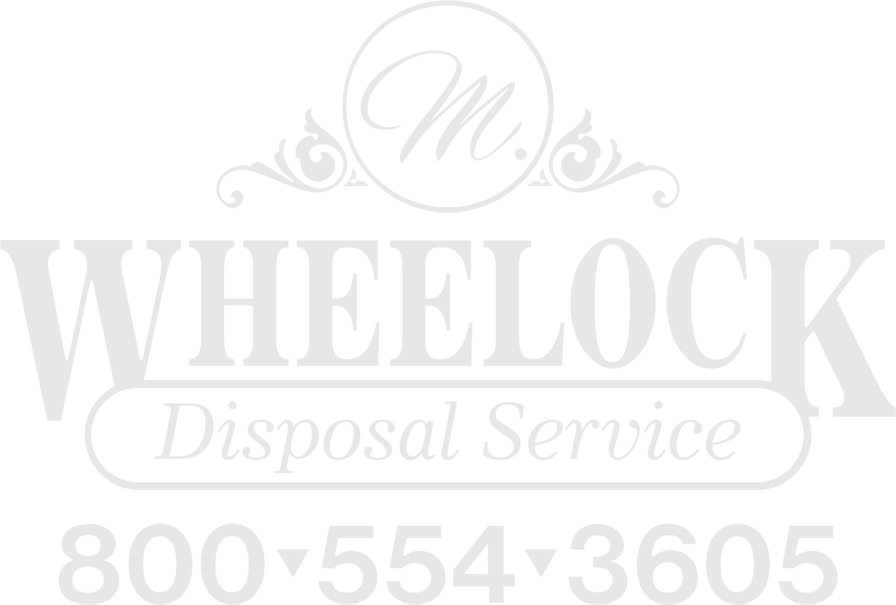 Wheelock White Logo