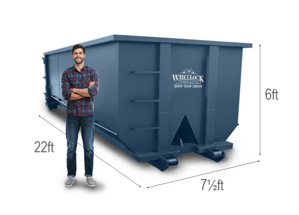 30-yard dumpster size comparison
